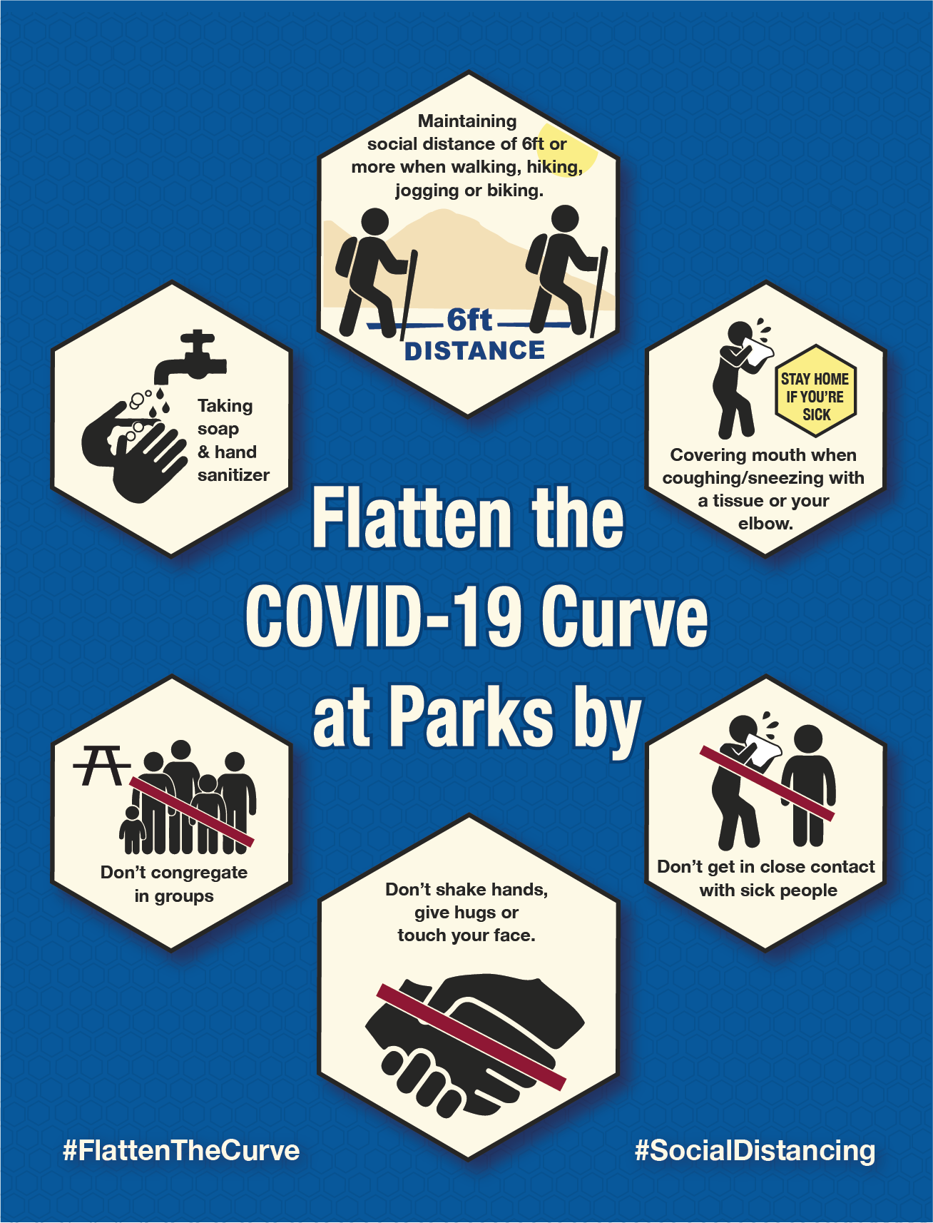 Flatten the COVID-19 Curve imagn